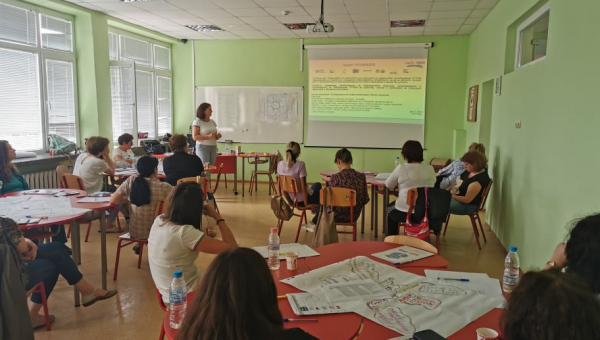 Presentation of Steam4SEN outputs in Bulgarian school